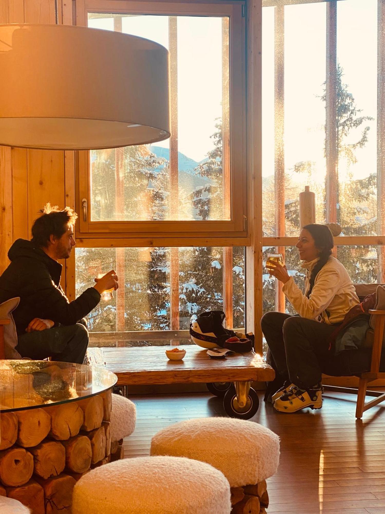 L'Aiguille Grive Chalets Hotel Les Arcs  Kültér fotó