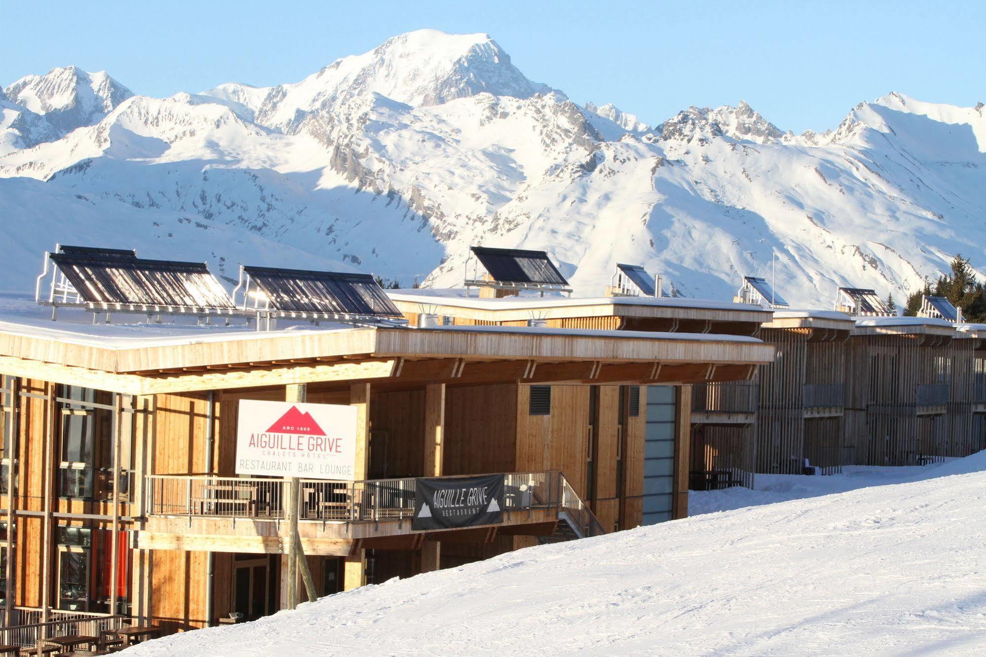 L'Aiguille Grive Chalets Hotel Les Arcs  Kültér fotó
